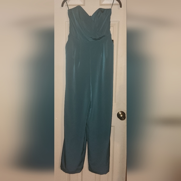 EXPRESS Jumpsuit/Pantsuit Green Size 0 - Picture 2 of 10